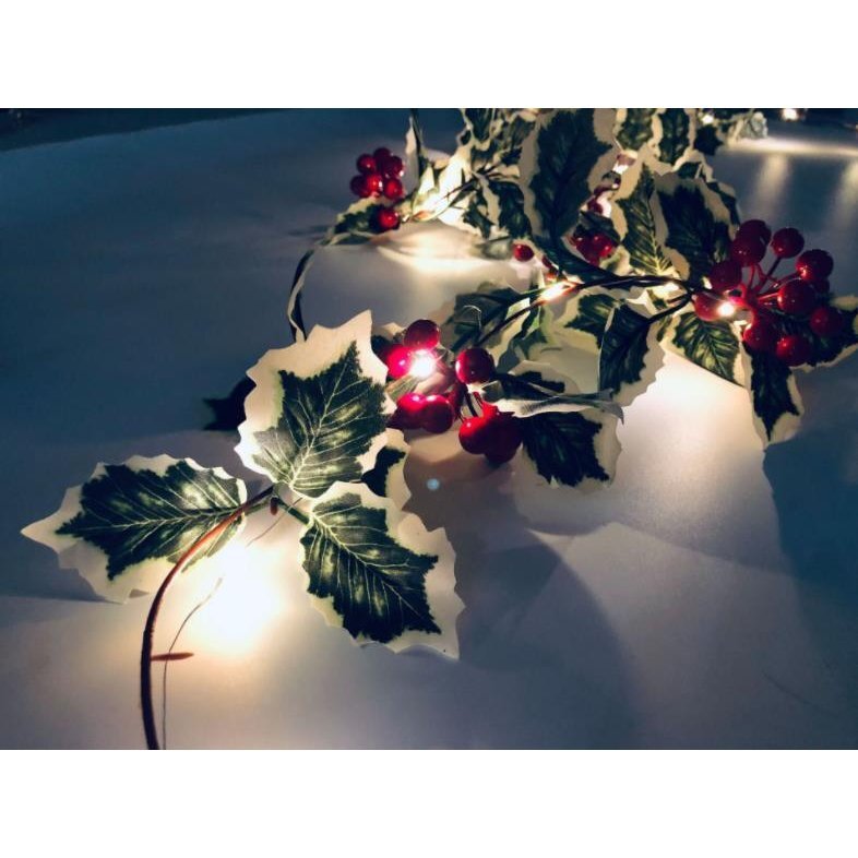 LP-112 ★タイムセール【送料無料】ライト ストリングライト 秋 冬 春 クリスマス 葉 木の葉 2モード イルミネーションライト 2M 電池式_画像4