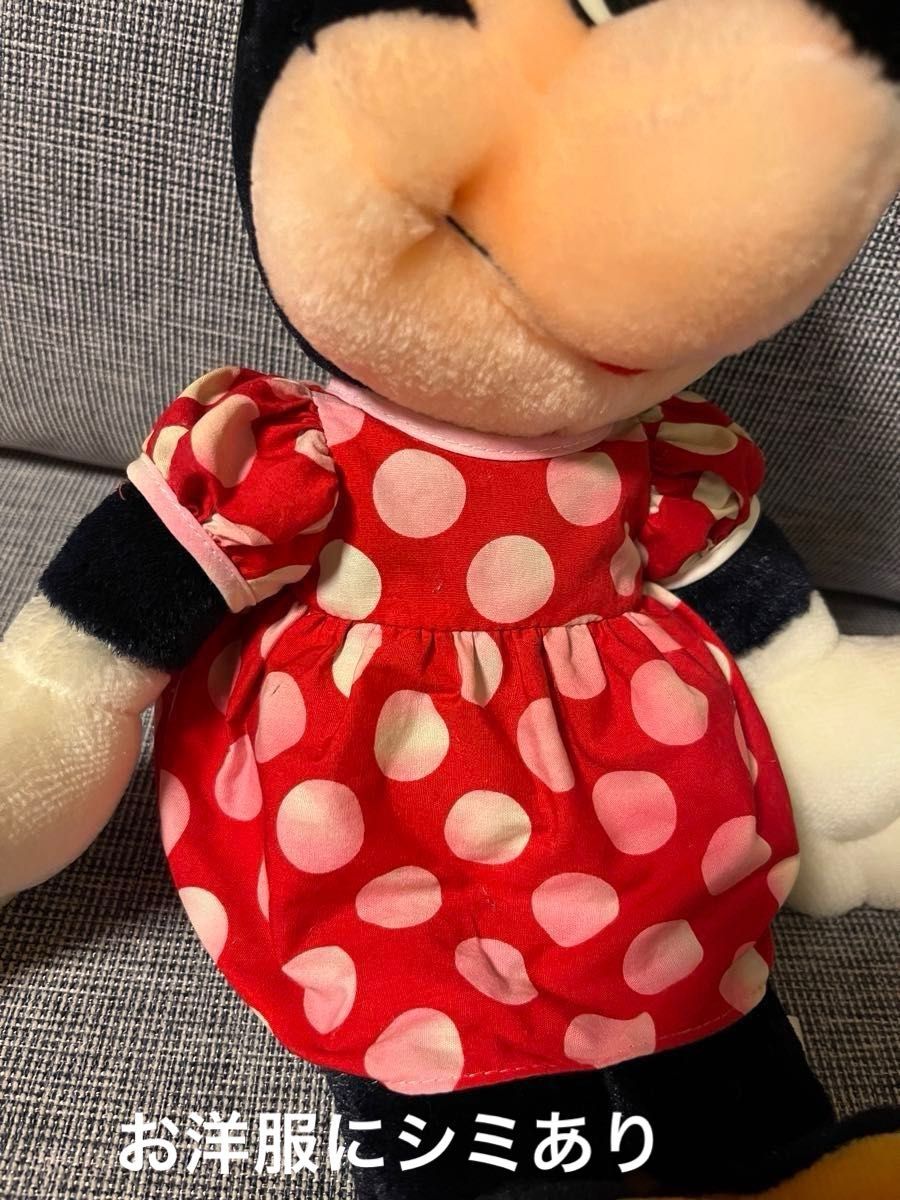 難あり】Disney TDL ミッキーマウス ミニーマウス ぬいぐるみ 2 難あり】Disney TDL ミッキーマウス ミニーマウス ぬいぐるみ 2