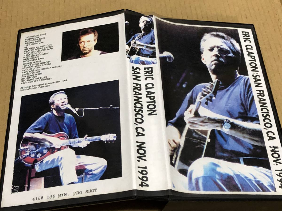 即決落札 Eric Clapton San Francisco Ca Nov 1994 エリッククラプトン ヤードバーズ クリーム ブルースブレイカーズ 106分 23曲収録 代購幫