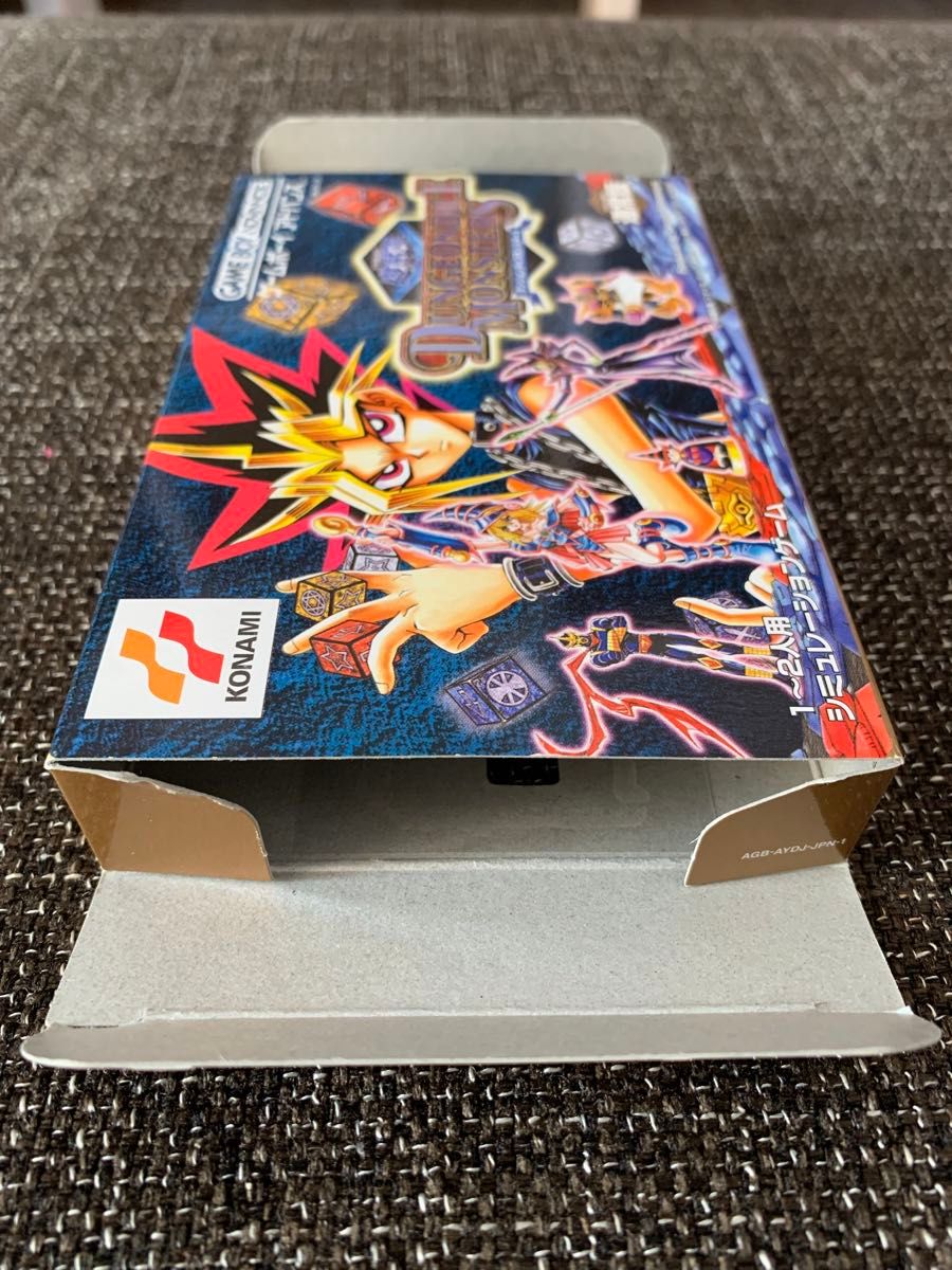 美品遊戯王ダンジョンダイスモンスターズ通常版+攻略本 GBA 箱 美品遊戯王ダンジョンダイスモンスターズ通常版+攻略本 GBA 箱