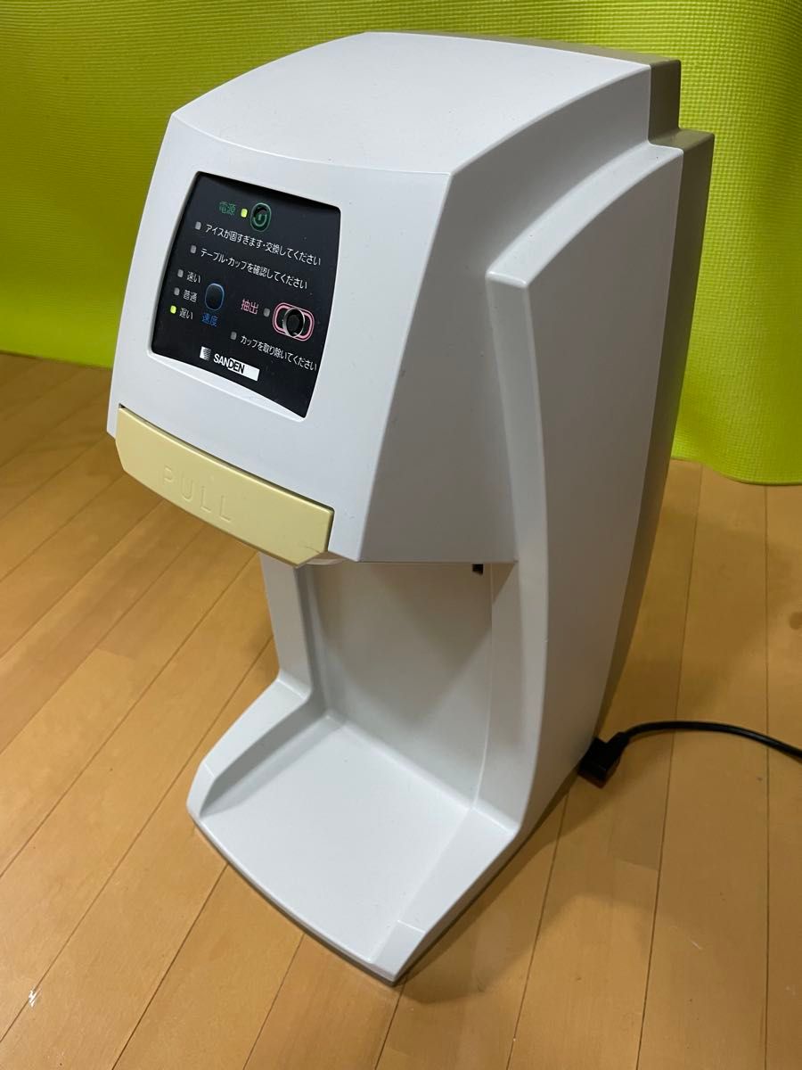 サンデン ワンショット ソフトクリームマシン ソフトアイス抽出 サンデン ワンショット ソフトクリームマシン ソフトアイス抽出