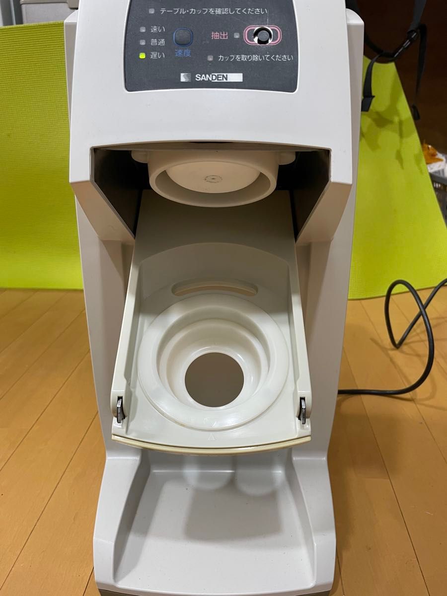 サンデン ワンショット ソフトクリームマシン ソフトアイス抽出 サンデン ワンショット ソフトクリームマシン ソフトアイス抽出