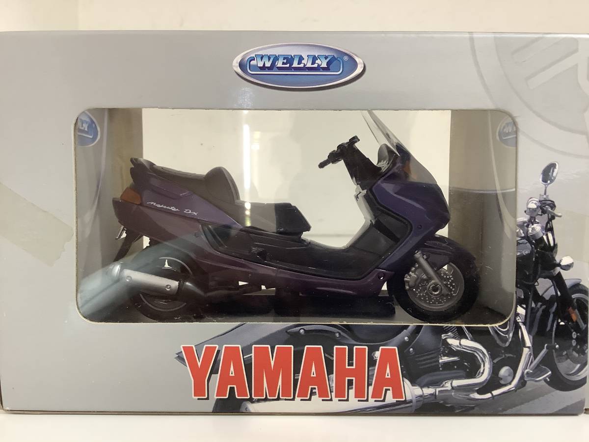ヤマハ マジェスティ YAMAHA MAJESTY YP250DX 4HC 1999年式~ 1/18 約11.5㎝ ウェリー ミニカー オートバイ ビッグスクーター 送料￥350の画像3