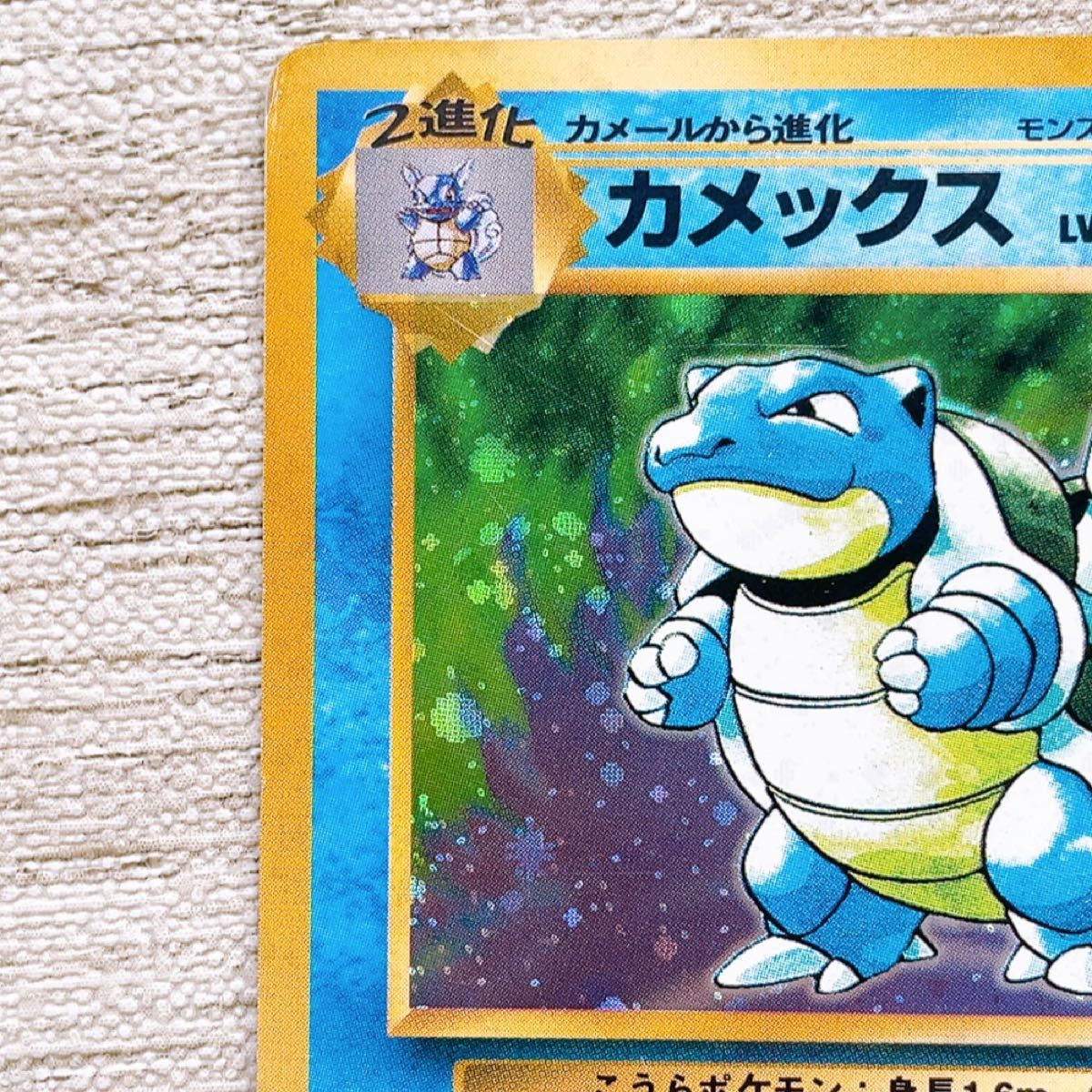 ポケモンカード ポケカ カメックス 旧裏 キラ ホロ あまごい ポケモンカード ポケカ カメックス 旧裏 キラ ホロ あまごい