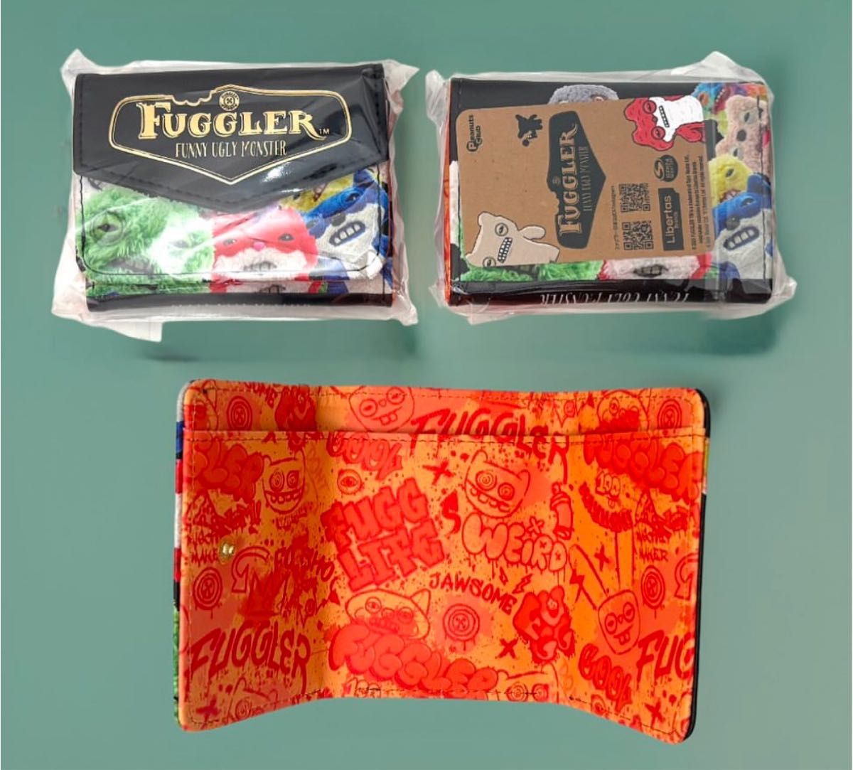 ファグラー 財布 3点セット ミニ ウォレット fuggler 未使用新品 ファグラー 財布 3点セット ミニ ウォレット fuggler 未使用新品