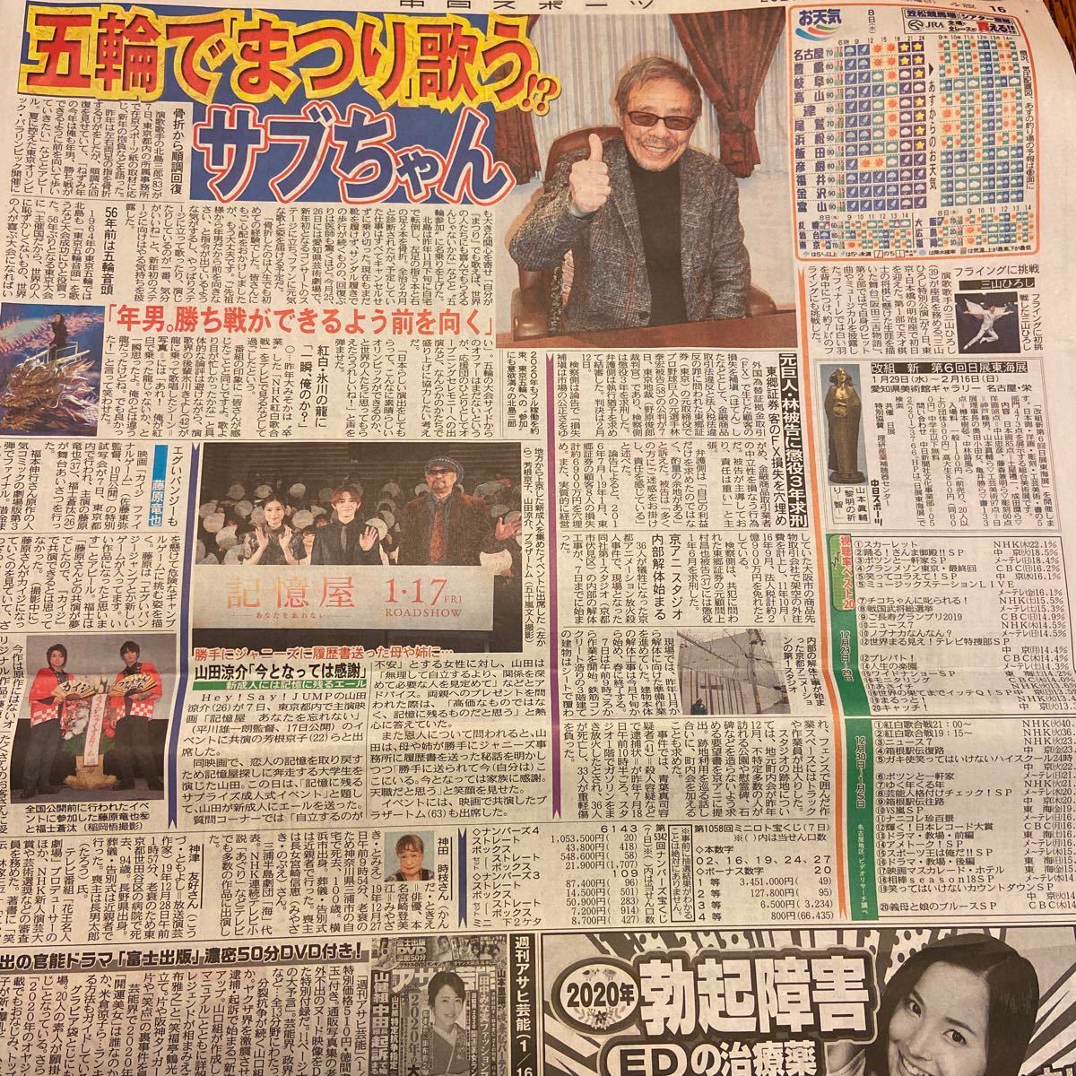 ヤフオク 1 8新聞記事 北島三郎氷川きよし芳根京子山 ヤフオク 1 8新聞記事 北島三郎氷川きよし芳根京子山