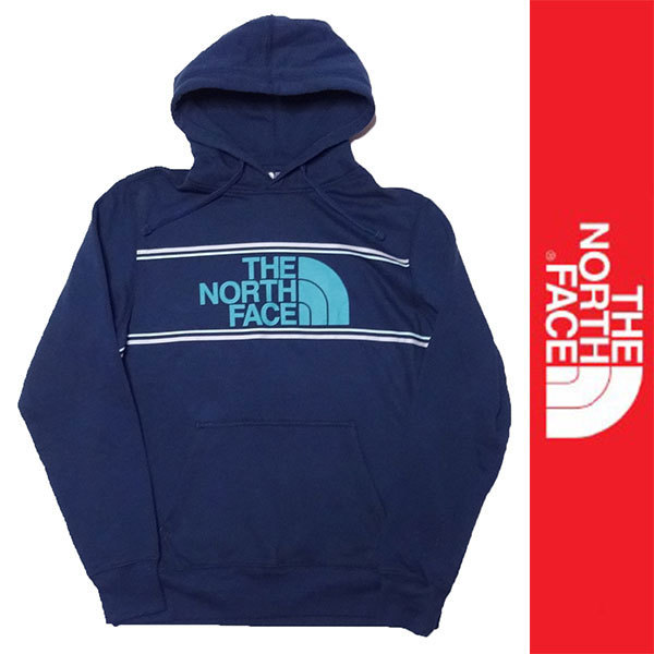 新品 THE NORTH FACE PULLOVER ザ ノースフェイス パーカー プルオーバー ネイビー HALF DOME ハーフドーム アウトドア M 裏起毛 正規品