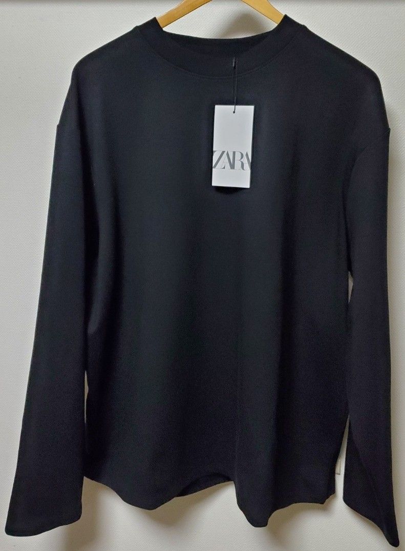 ZARA ロングスリーブ プルオーバー(やや厚めスウェット風) L