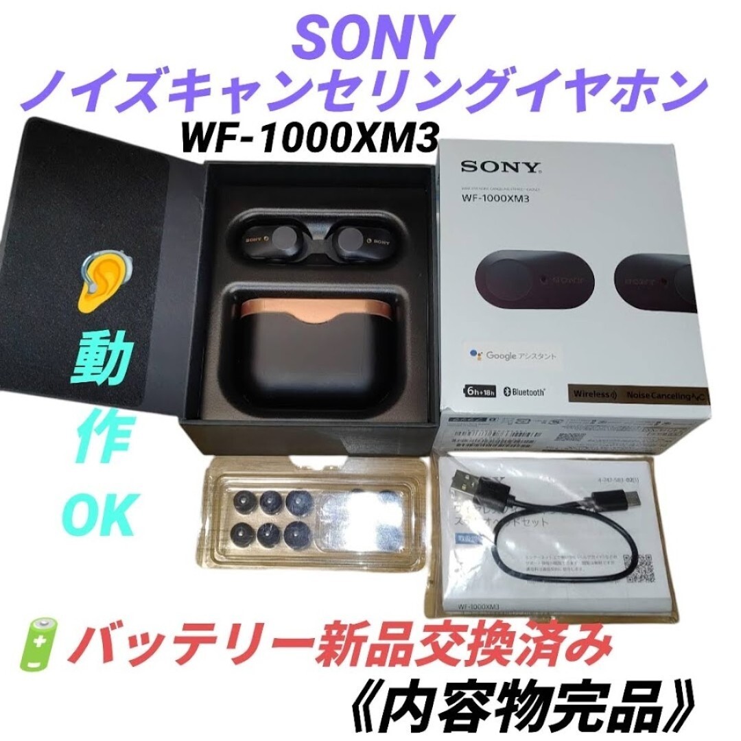 動作OKな完品/バッテリー新品交換済み】ソニー/SONY ノイズ 動作OKな完品/バッテリー新品交換済み】ソニー/SONY ノイズ
