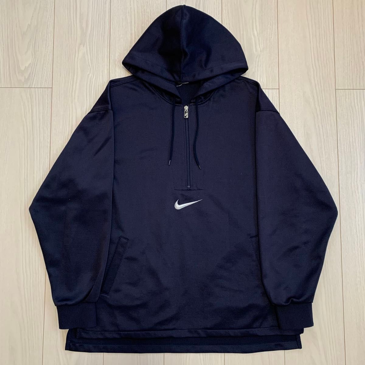90s ナイキ NIKE アノラック ハーフジップパーカー センターロゴ 90s ナイキ NIKE アノラック ハーフジップパーカー センターロゴ