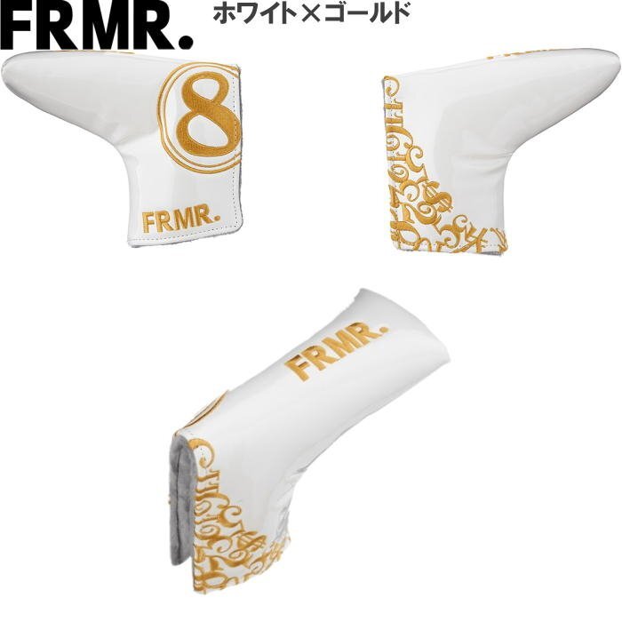 ★フランク三浦 ラグジュアリーモデル パターカバー (ピン型) ホワイト/ゴールド（WHG）FRMR-HC★送料無料★