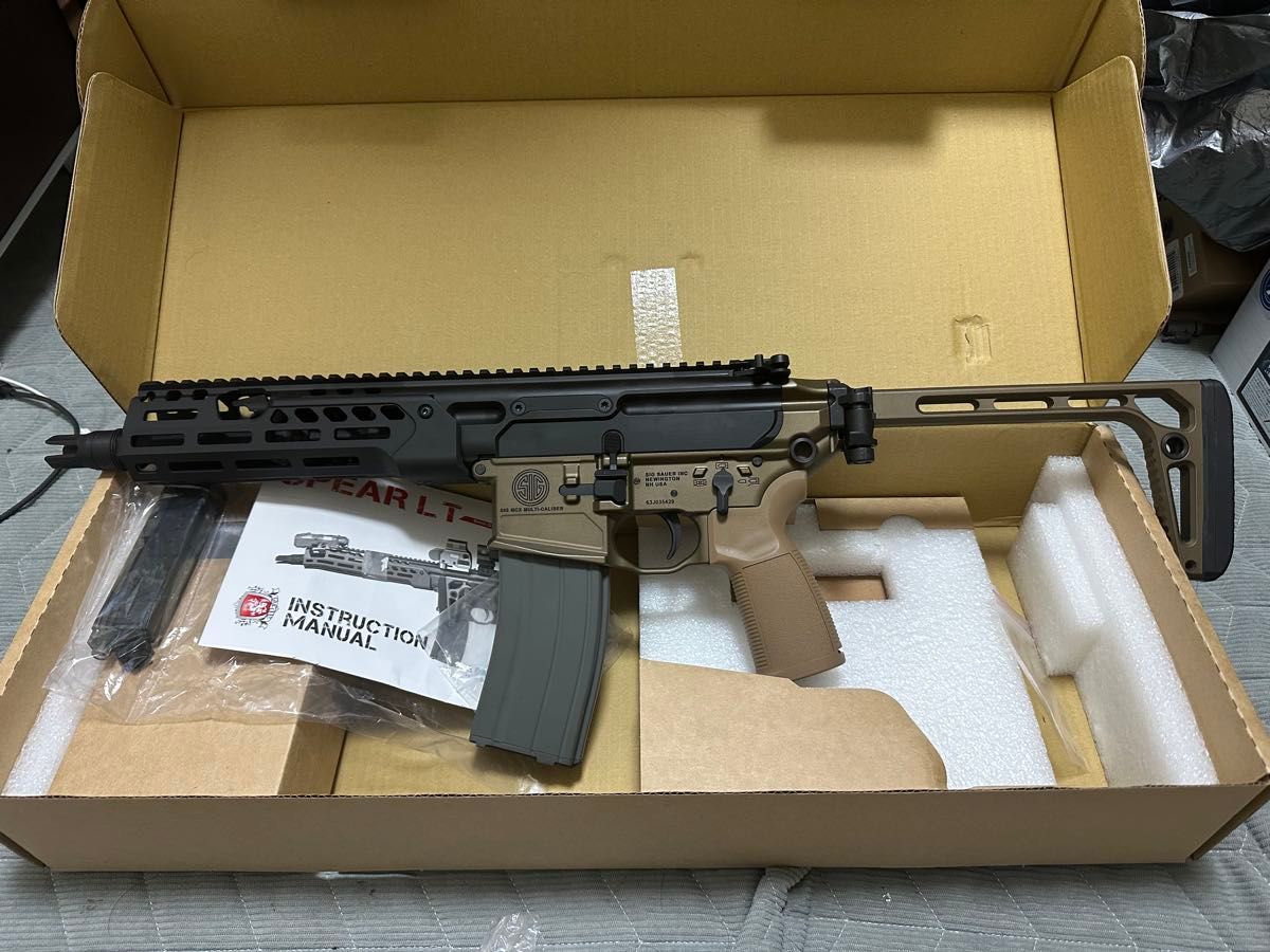 APFG MCX SPEAR LT 9inch SBR GBB 刻印Ver ツートンカラー 1部 APFG MCX SPEAR LT 9inch SBR GBB 刻印Ver ツートンカラー 1部