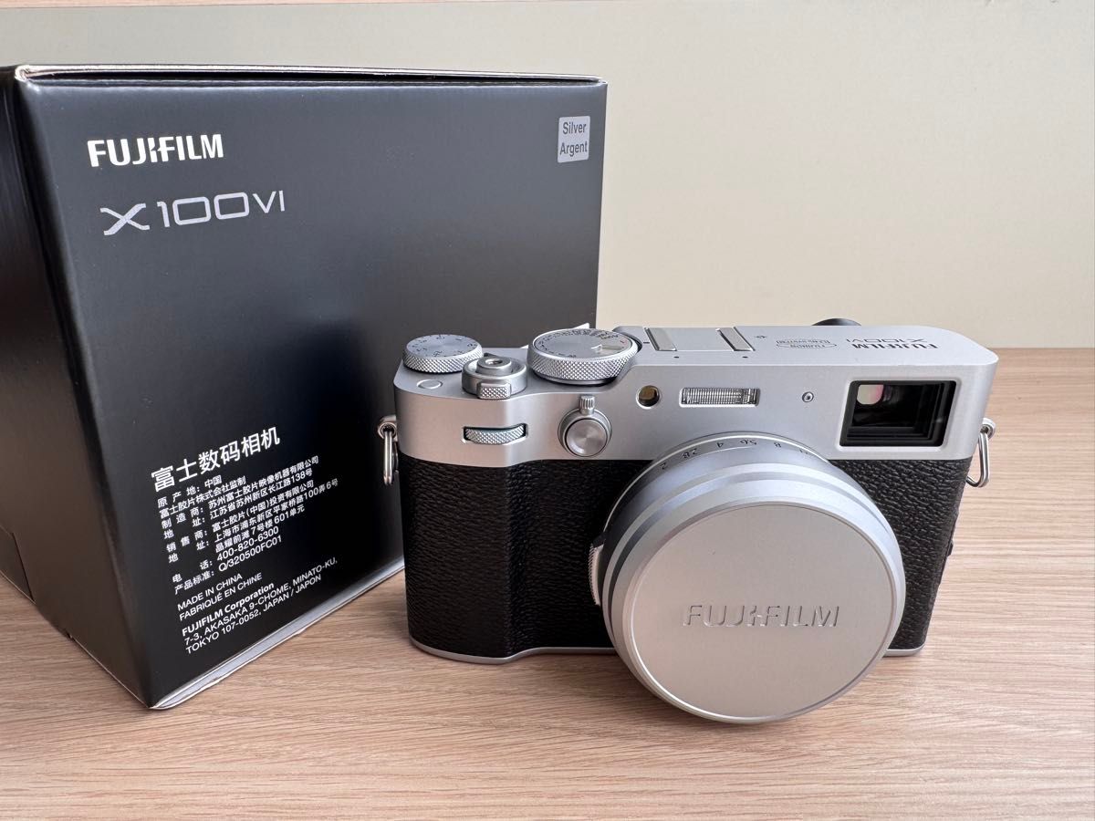 保証残あり】FUJIFILM X100VI シルバー おまけ多数富士フイルム 保証残あり】FUJIFILM X100VI シルバー おまけ多数富士フイルム
