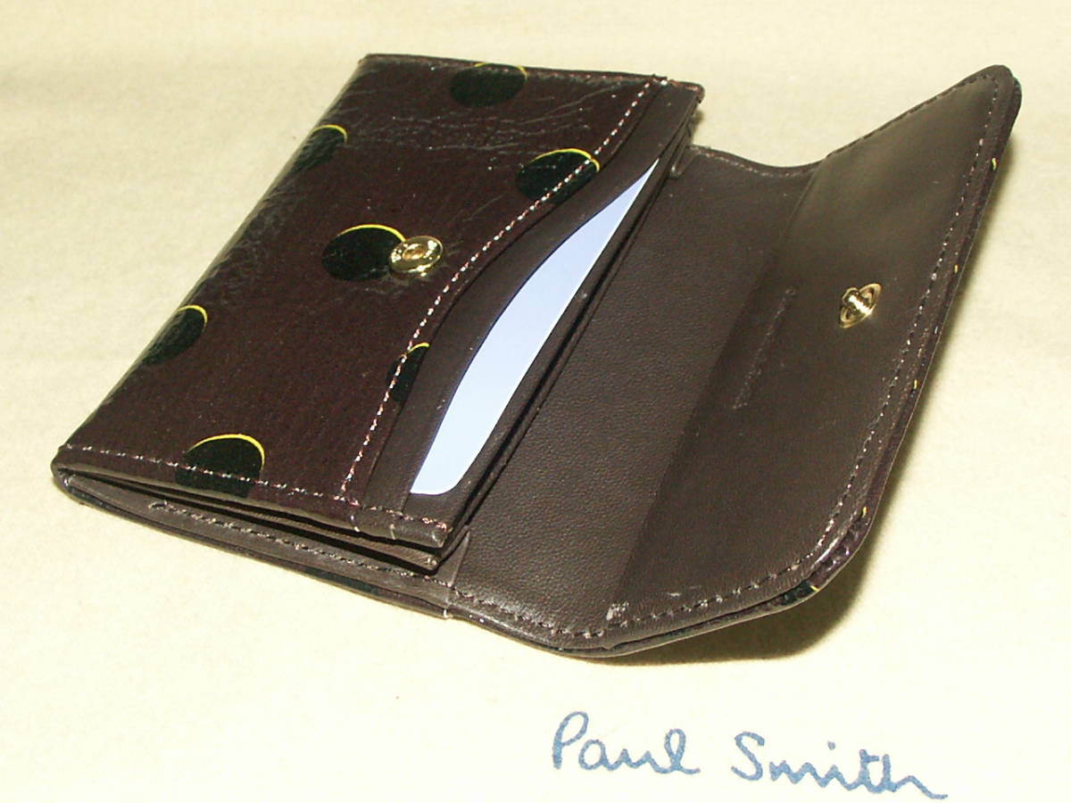 *441* new goods regular goods Paul Smith bar gun te business card ticket holder 