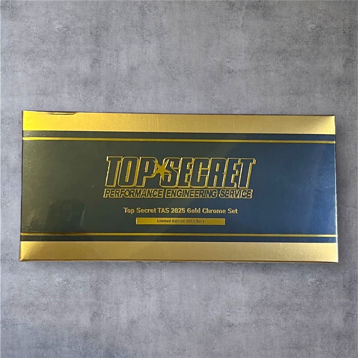 TOP SECRET TAS 2025 Gold Chrome トップシークレット MINI GT 3 TOP SECRET TAS 2025 Gold Chrome トップシークレット MINI GT 3