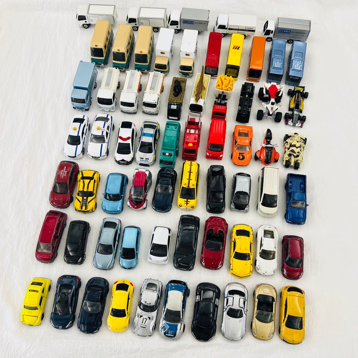 タカラトミー トミカ ミニカー まとめ売り 大量 TOMICA トラック スポーツカー