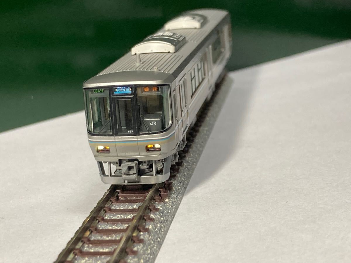 KATO 10-536.537 クハ222 2057 223系2000番台(1次車)「新快速」 4両セットばらし
