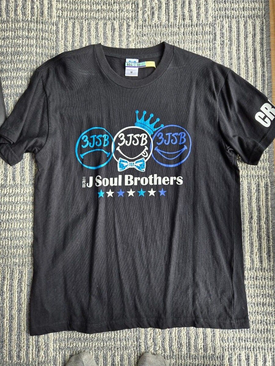 JSB 未開封 ブラック Tシャツ サイズM三代目JSoulBrothers J SOUL BROTHERS Tシャツ Mサイズ