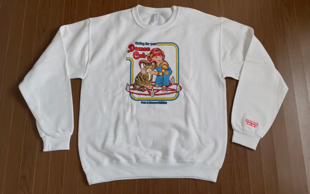 【送料無料】Steven Rhodes Demon Cat Stranger Kids 90's コラボ スウェット 新品未使用品