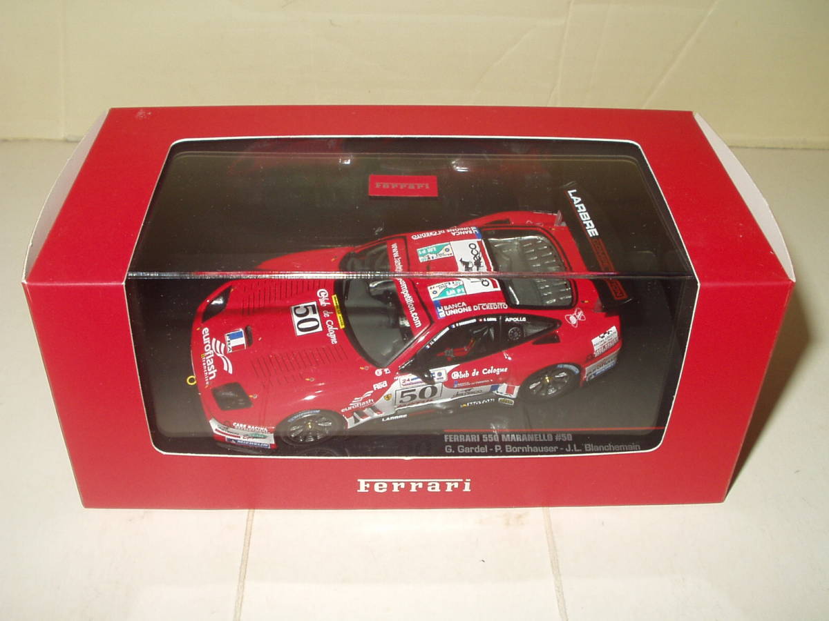 ixo Ferrari 550 Maranello #50 Le Mans 2006 / フェラーリ箱 イクソ 2006ルマン フェラーリ 550 マラネロ #50 ( 1:43 )の画像8