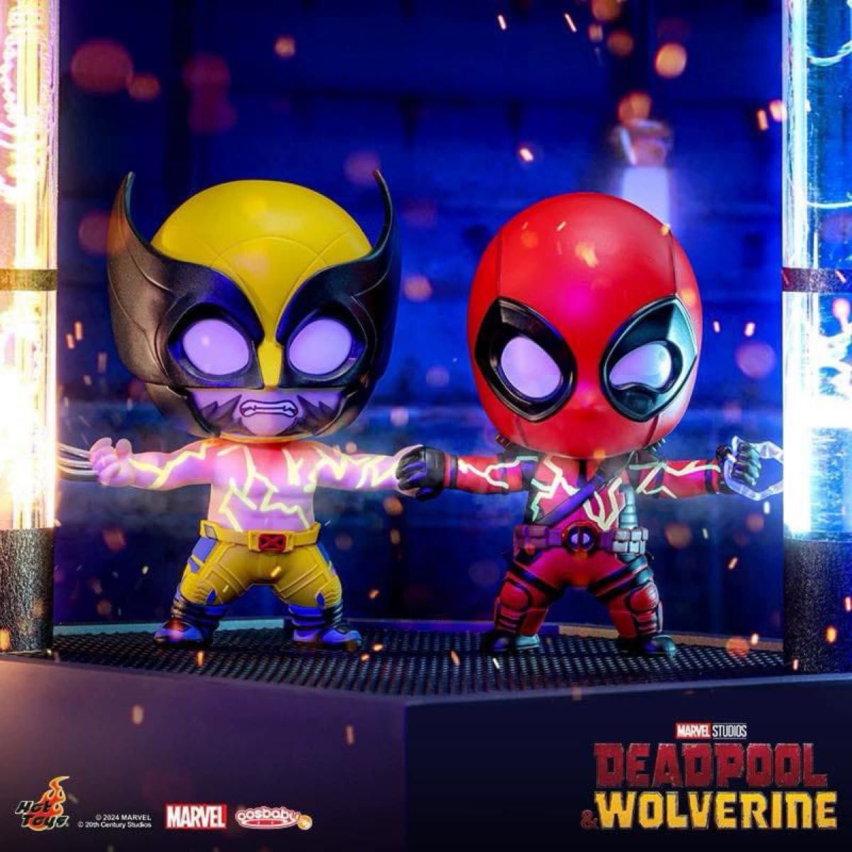 ホットトイズ コスベイビー デッドプール&ウルヴァリン 2体 ホットトイズ コスベイビー デッドプール&ウルヴァリン 2体