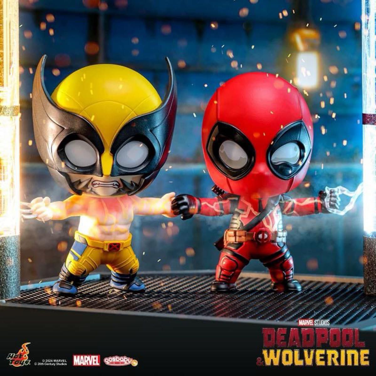 ホットトイズ コスベイビー デッドプール&ウルヴァリン 2体 ホットトイズ コスベイビー デッドプール&ウルヴァリン 2体