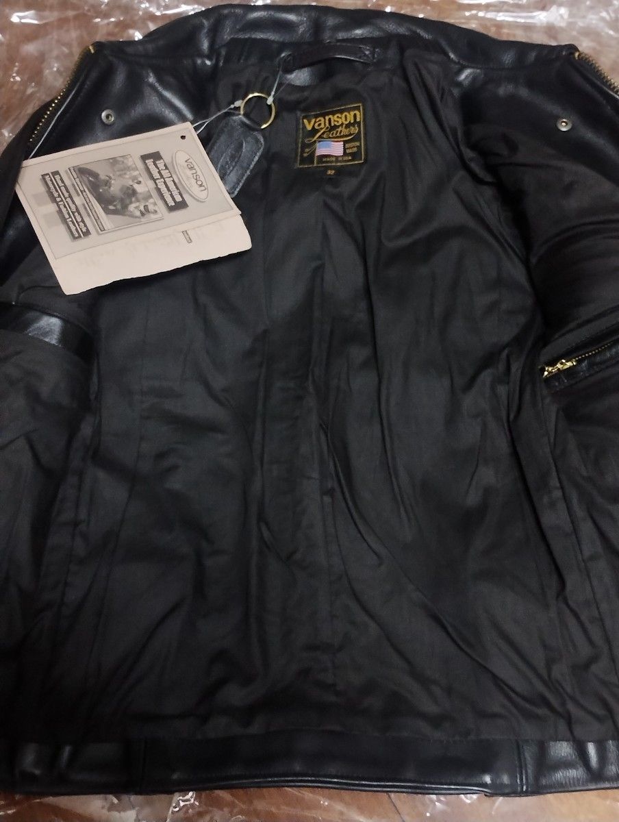 未使用品 VANSON バンソン ENF エンフィールド シングル 未使用品 VANSON バンソン ENF エンフィールド シングル