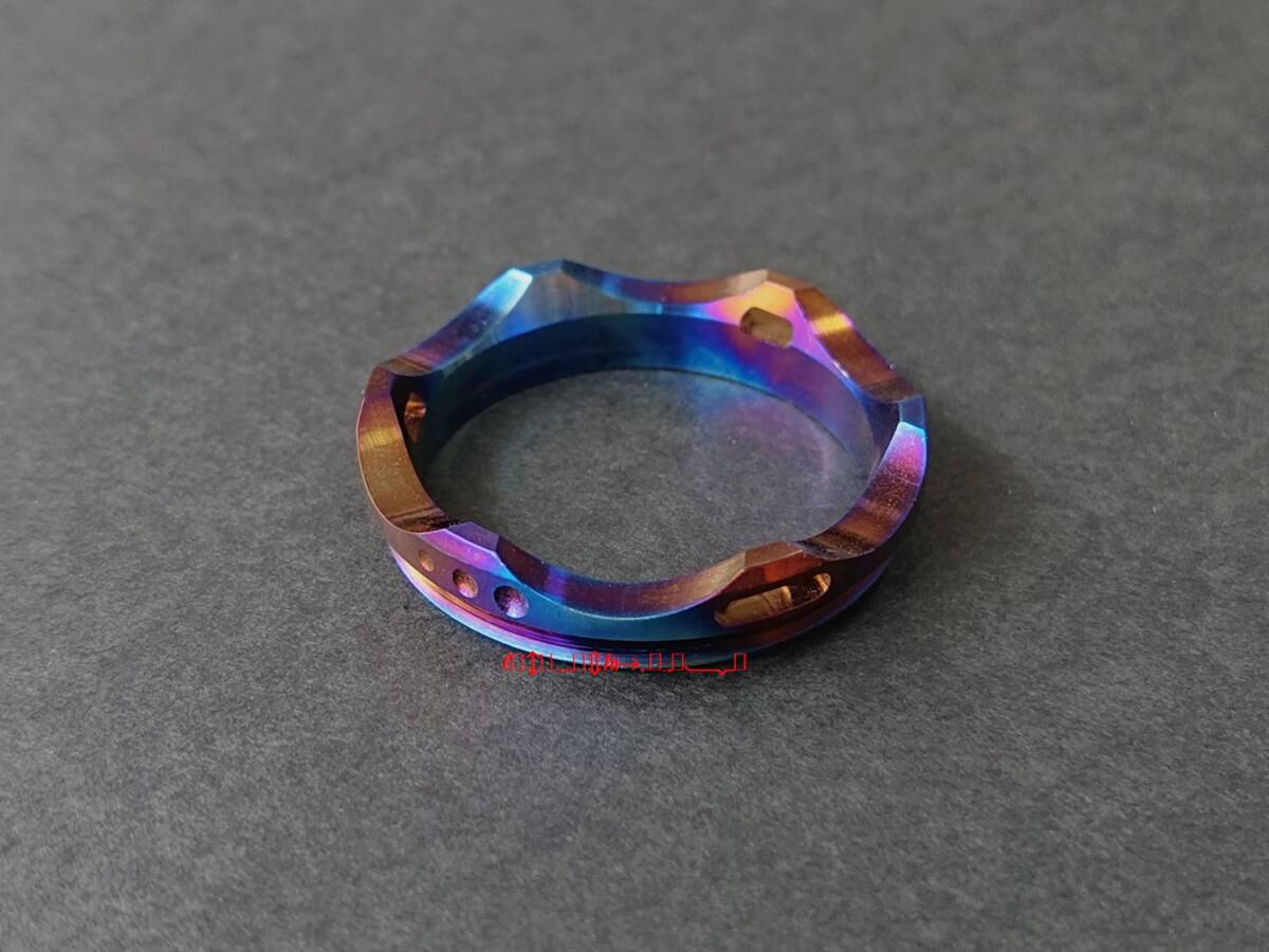 OVEREADY BEZEL RING TITANIUM 検 surefire 6p 9p c2 c3 z2 z3 シュアファイア elzetta hds arc flashlight mcgizmo barrel modlite