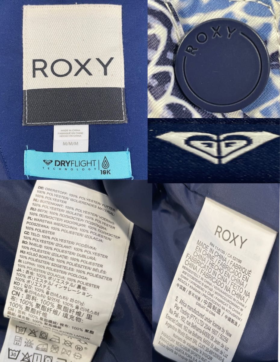 美品 ROXY ロキシー スノーボードウェア ジャケット ペイズリー 美品 ROXY ロキシー スノーボードウェア ジャケット ペイズリー