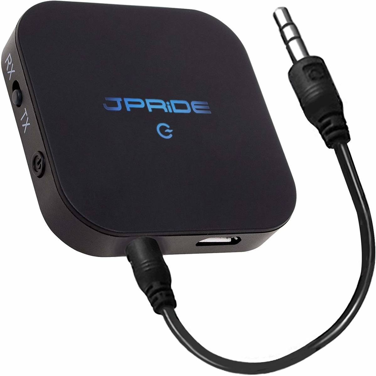 【送料無料】１分で簡単セットアップ (JPRiDE) JPT1 Bluetooth ver 5.0 超小型 トランスミッター & レシーバー (受信機 + 送信機 一台二役)_画像1