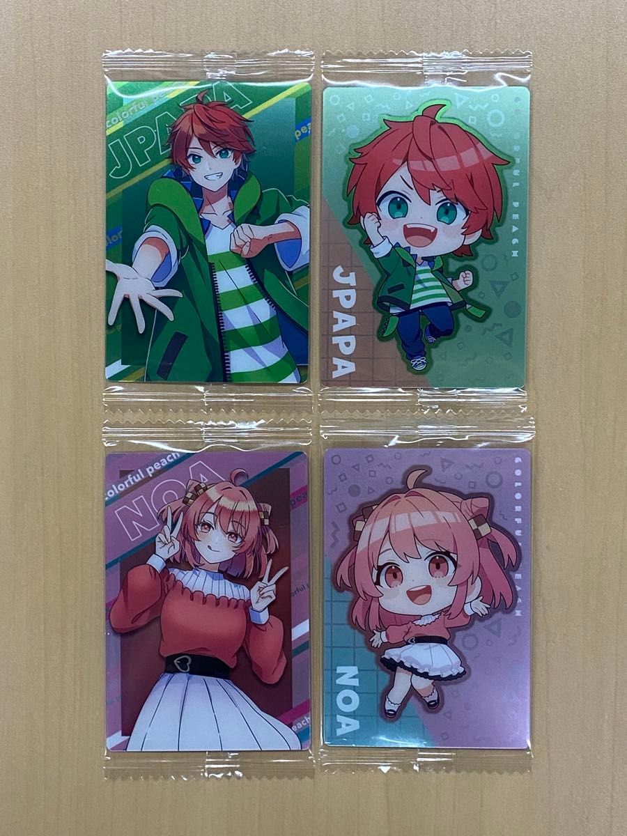 カラフルピーチウエハース からぴち メタリックプラカード 全 カラフルピーチウエハース からぴち メタリックプラカード 全