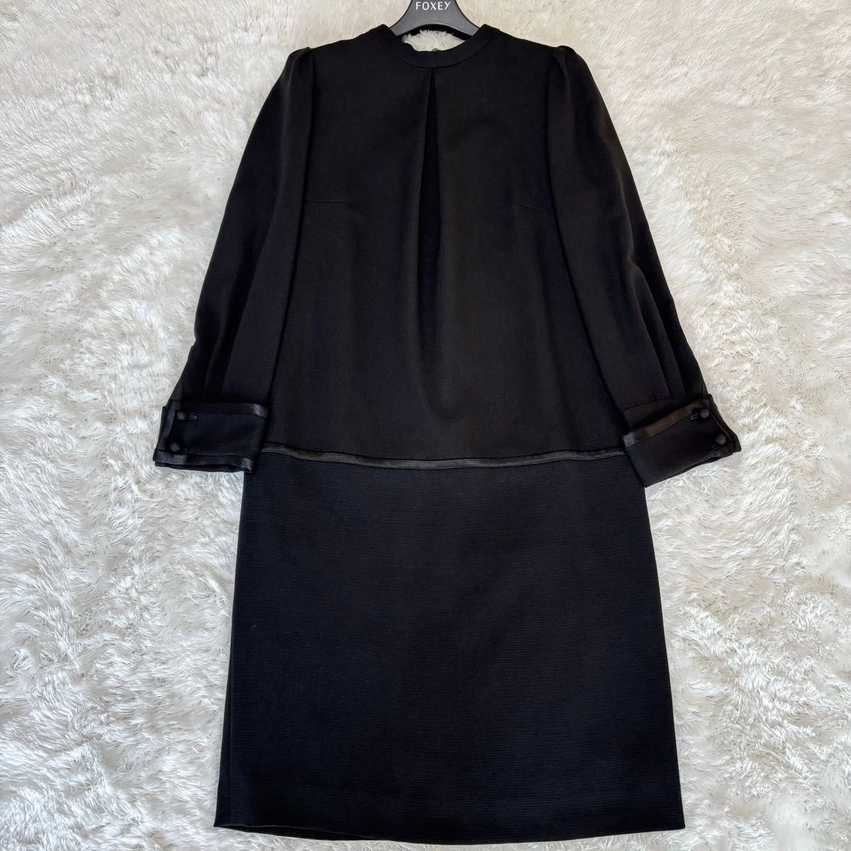 SOIR PERLE by AKIRA NAKA ワンピース ノーカラージャケット SOIR PERLE by AKIRA NAKA ワンピース ノーカラージャケット