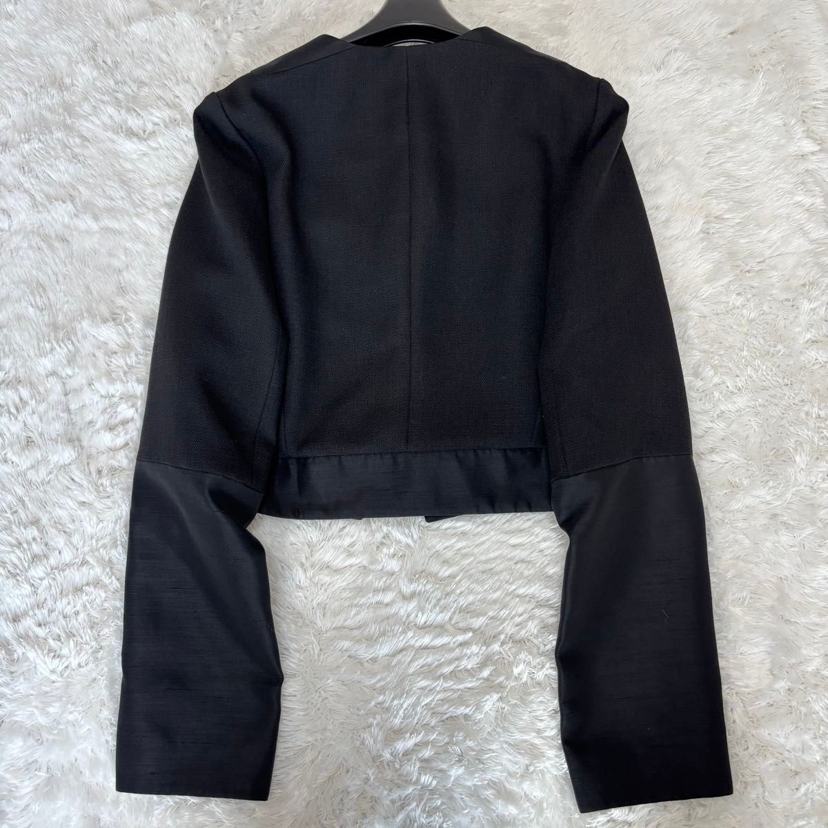 SOIR PERLE by AKIRA NAKA ワンピース ノーカラージャケット SOIR PERLE by AKIRA NAKA ワンピース ノーカラージャケット