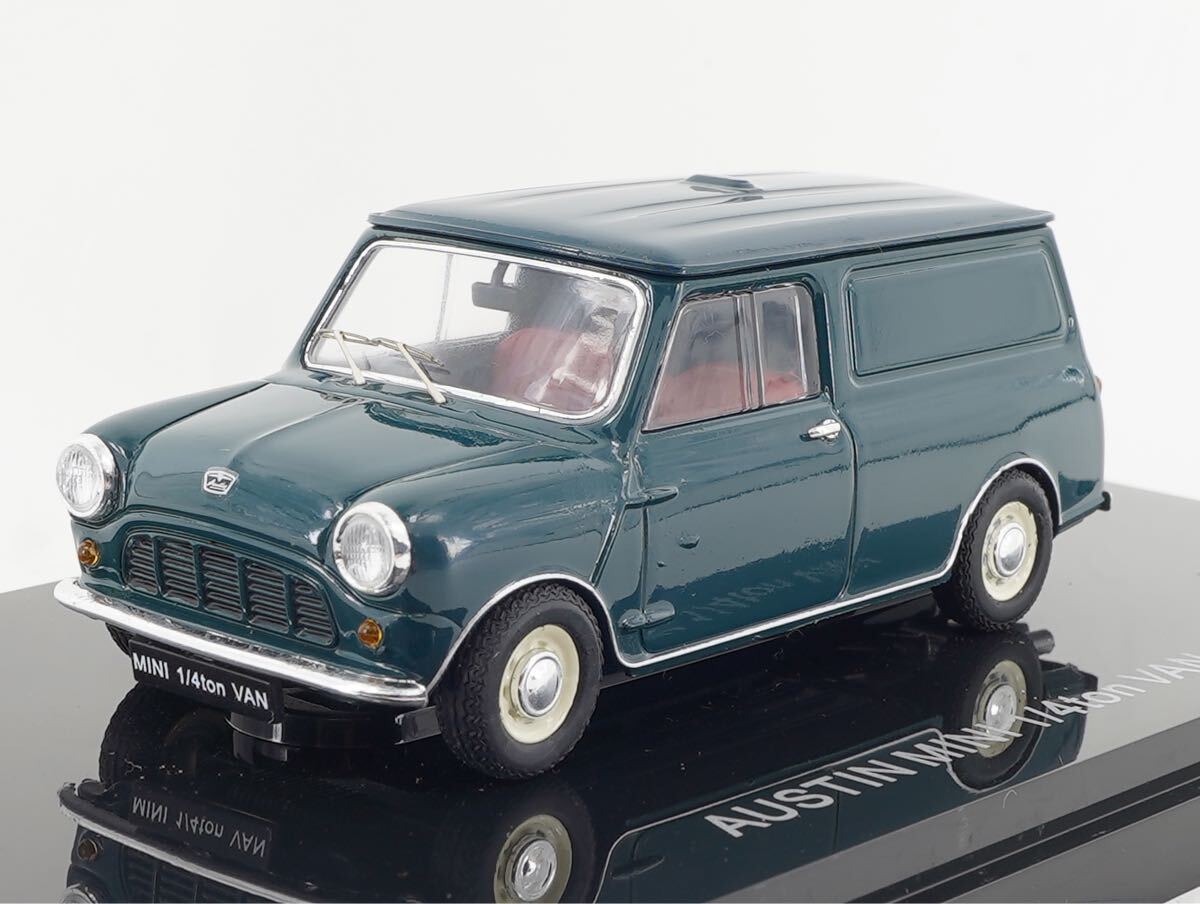 新品 EBBRO 1/43 AUSTIN MINI 1/4 TON VAN GREEN 2011年 エブロ オースチン ミニ バン グリーン 緑色《ミニカー 廃盤 まとめ》