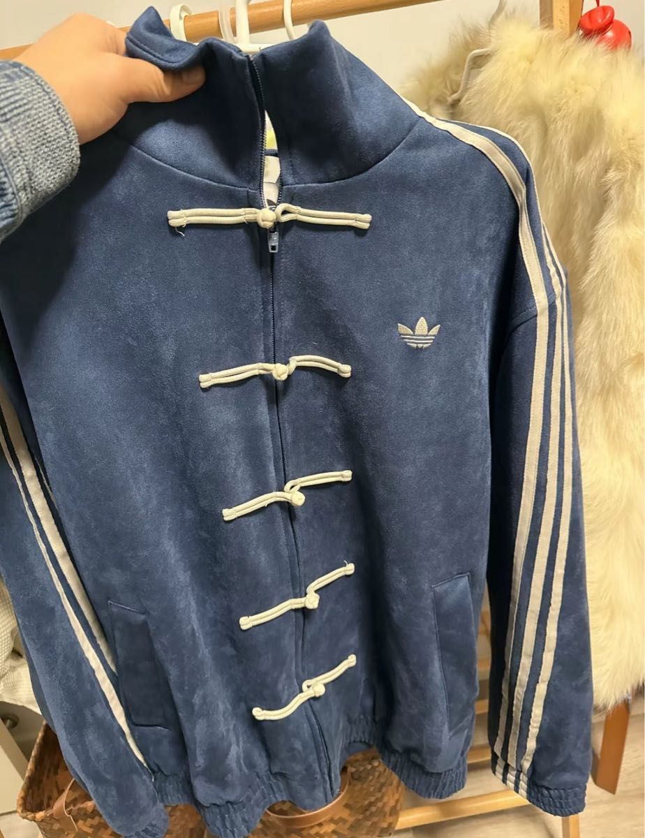 Adidas Mサイズ 中国限定 巳年チャイナトラックジャケット Adidas Mサイズ 中国限定 巳年チャイナトラックジャケット