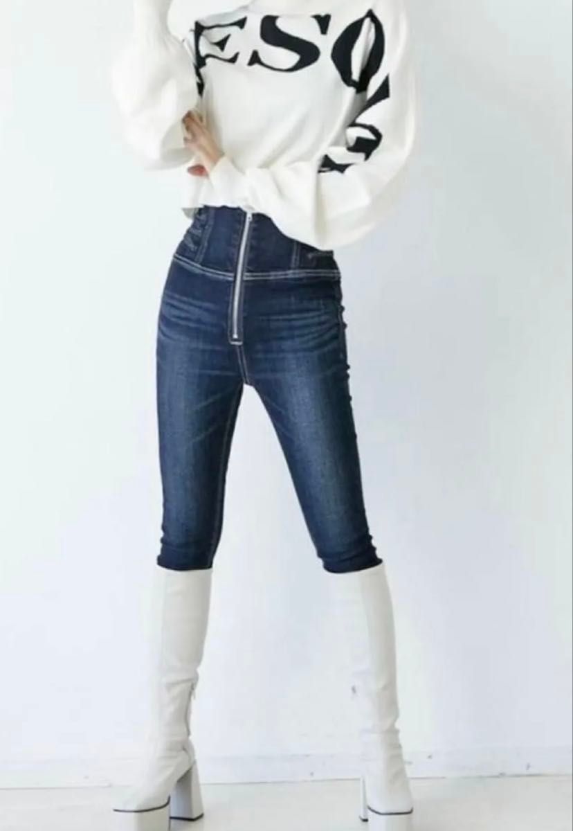 新品 タグ付き】GYDA ジェイダ H/W フロントジップサイドレース 新品 タグ付き】GYDA ジェイダ H/W フロントジップサイドレース