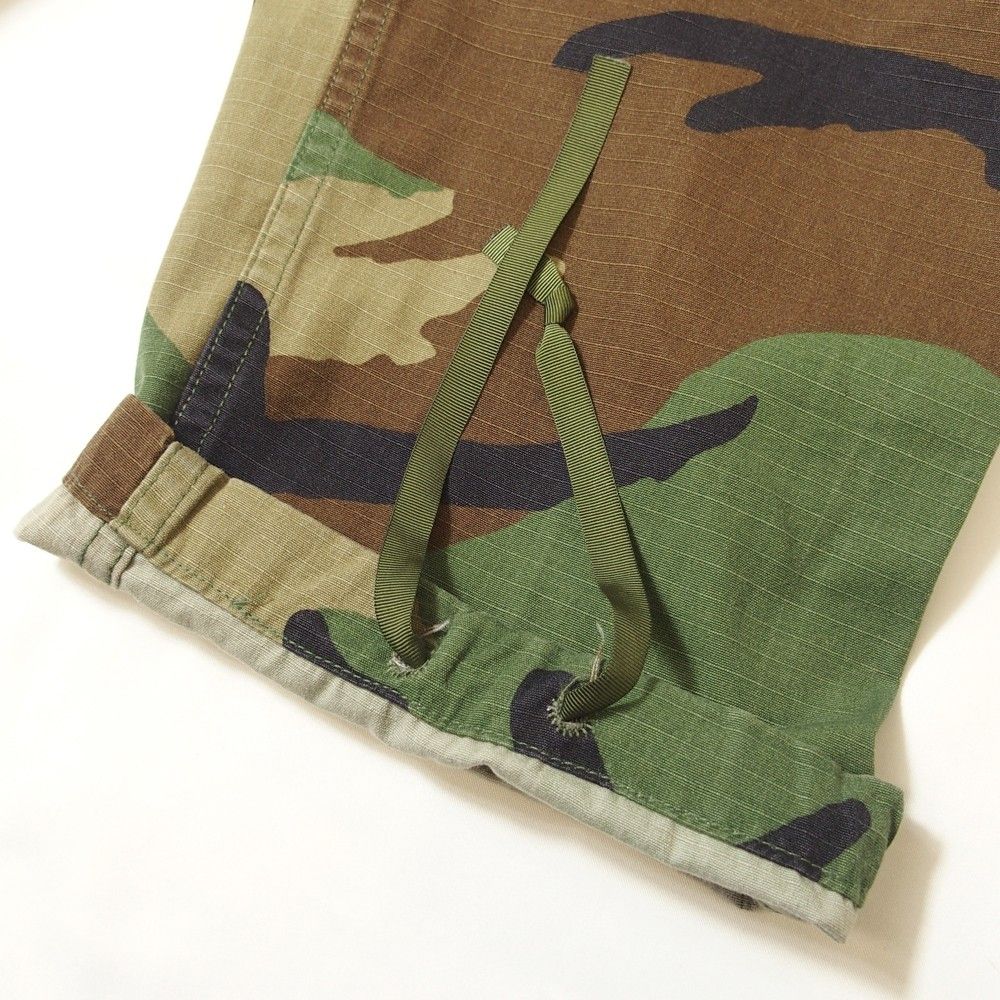 90's 米軍 BDU WOODLAND CAMO リップストップ カーゴパンツ SMALL-REGULAR  軍パン ミリタリー