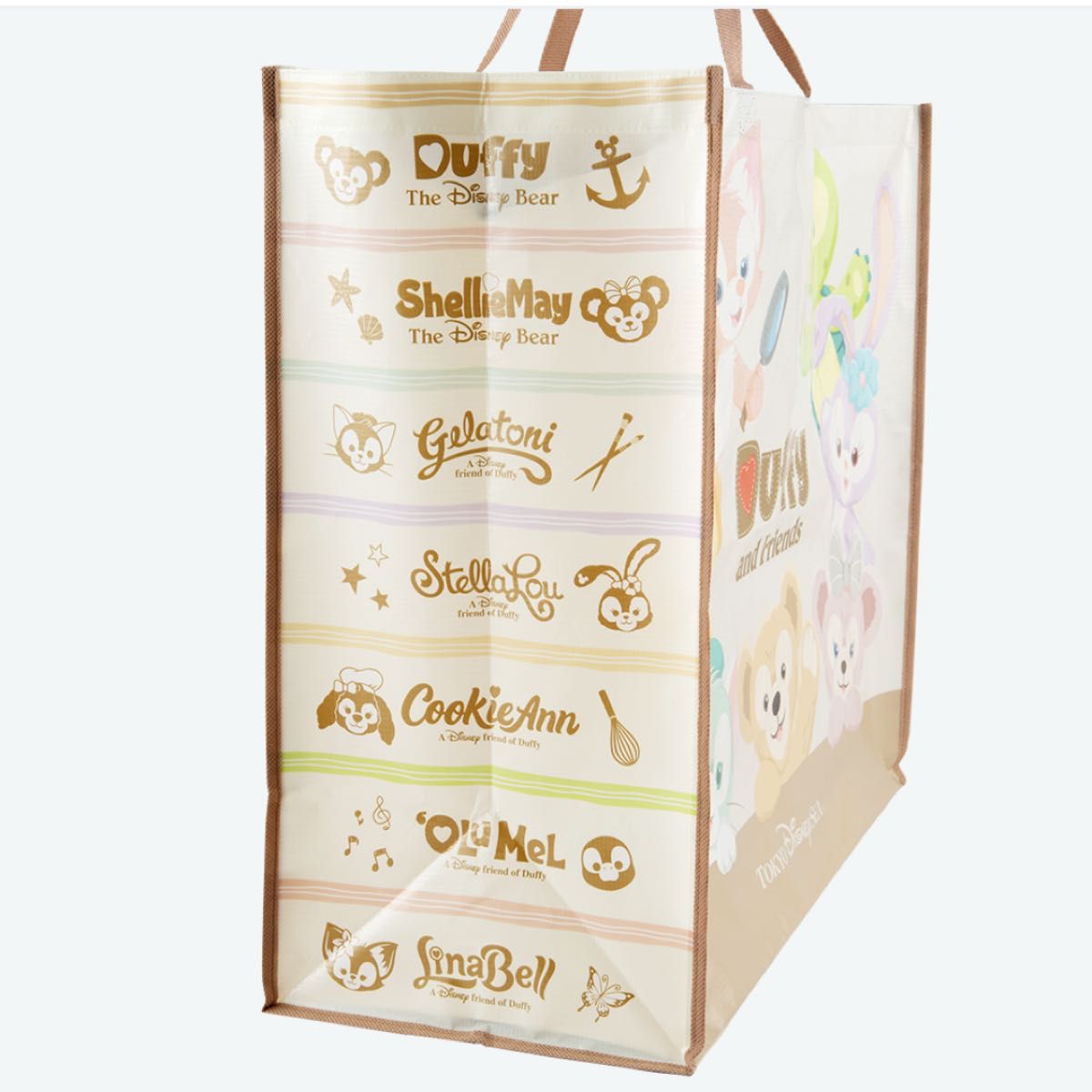新品・未使用 ダッフィー&フレンズ ショッピングバック おまとめセット15点 東京ディズニーシー限定 ダッフィー&フレンズ ショッピング