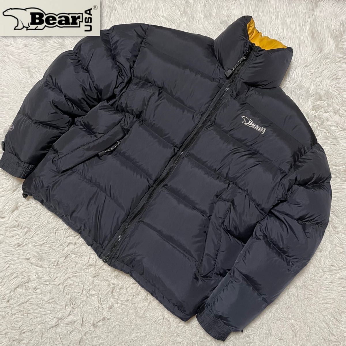 90s Bear USA リバーシブル ダウンジャケット XL 肉厚 ヌプシ 90s Bear USA リバーシブル ダウンジャケット XL 肉厚 ヌプシ