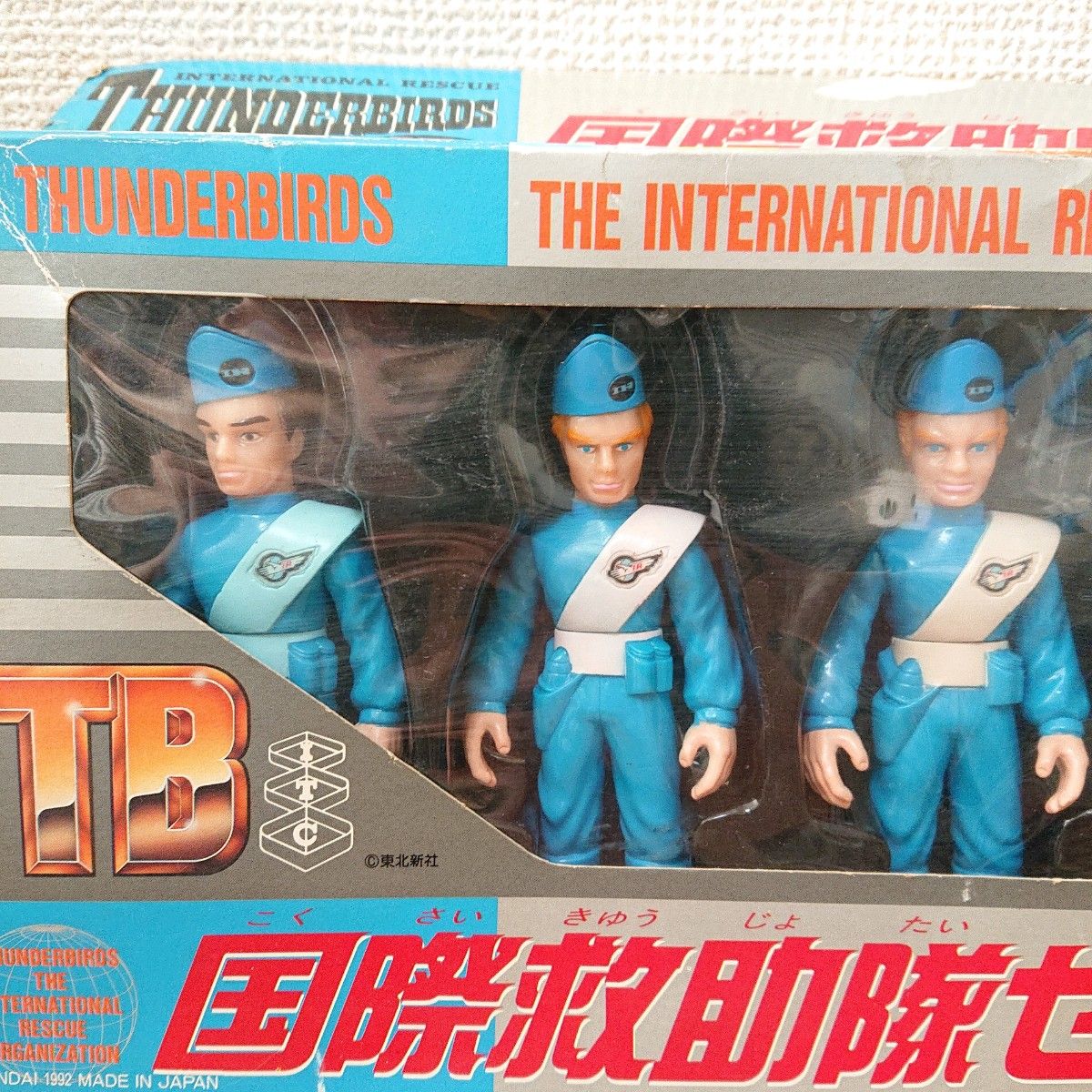 サンダーバード 国際救助隊セット 5体 ソフビフィギュア BANDAI サンダーバード 国際救助隊セット 5体 ソフビフィギュア BANDAI