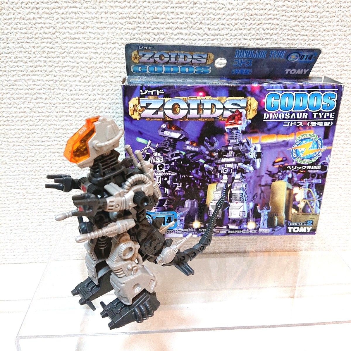 ZOIDS ゾイド RZ-014 ゴドス 恐竜型 組み立て済み プラモデル 旧 ZOIDS ゾイド RZ-014 ゴドス 恐竜型 組み立て済み プラモデル 旧
