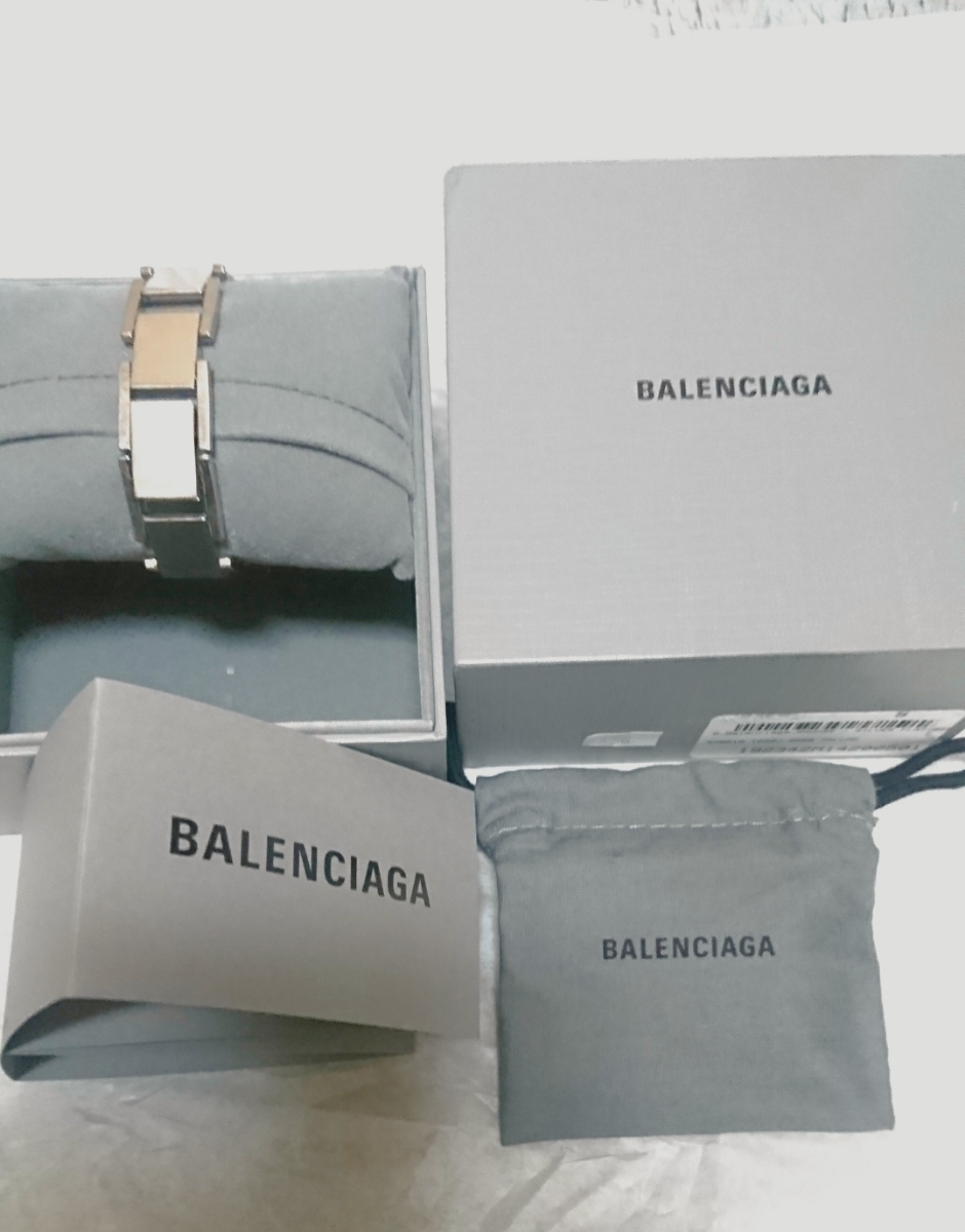 BALENCIAGA ブレスレット 定価約10万 19-20aw 【s】 デムナヴァザリア vetementsデザイナー アクセサリー