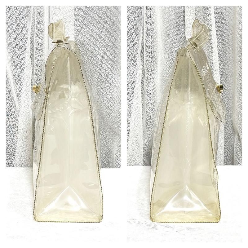 良品】 エルメス ビニール ケリー ハンドバッグ クリア 透明 良品】 エルメス ビニール ケリー ハンドバッグ クリア 透明