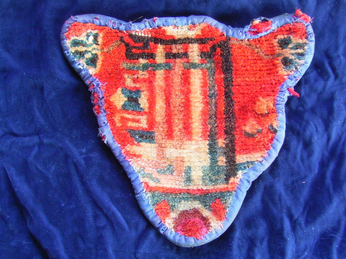  rare Old Tibetan Horse-head adornmentchi bed thongkhebnamchu one ten..carpet TIBET