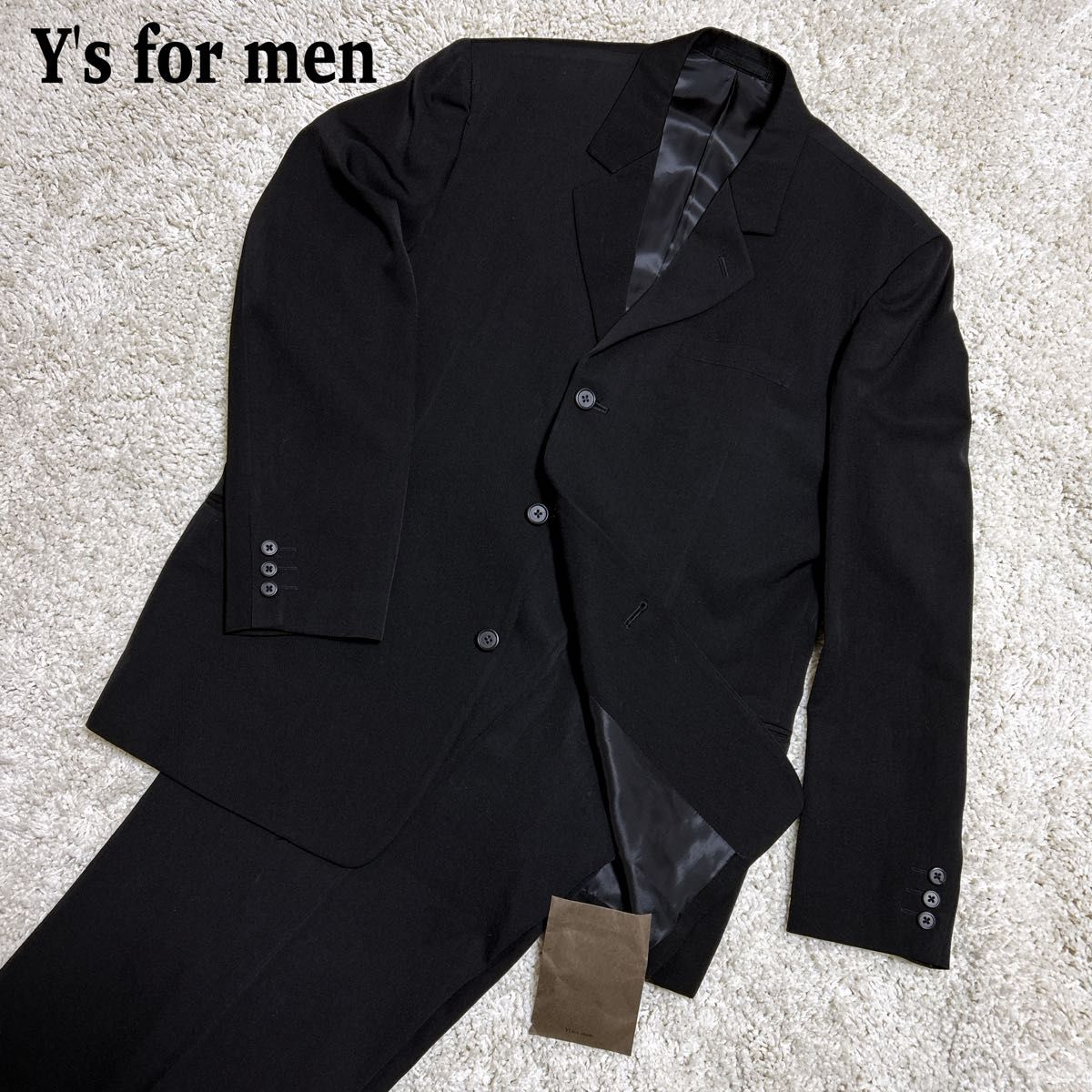 未使用級】Y's for men ヨウジヤマモト Yohji Yamamoto 未使用級】Y's for men ヨウジヤマモト Yohji Yamamoto