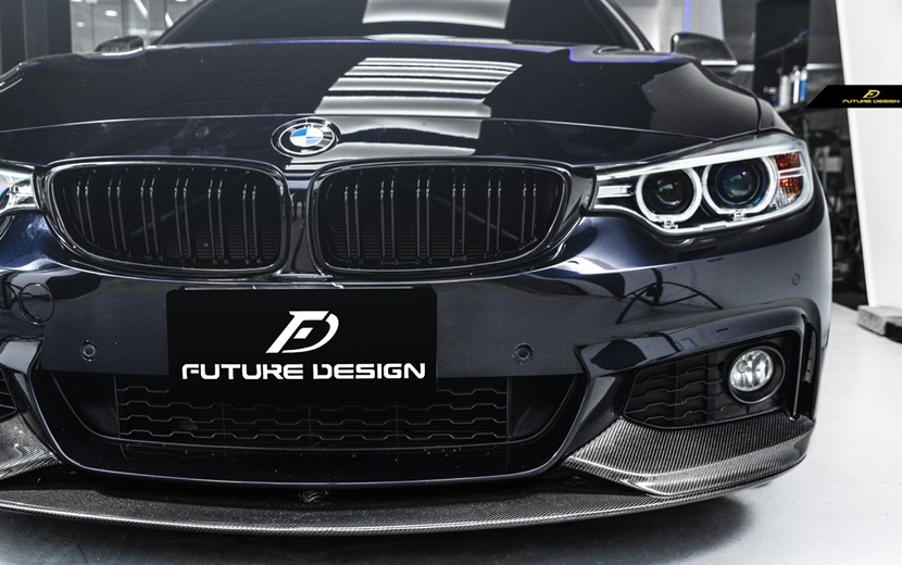 BMW 4シリーズ F32 F33 F36 フロント用艶ありブラックキドニーグリル センターグリル Performance style 2 パフォーマンス_画像2