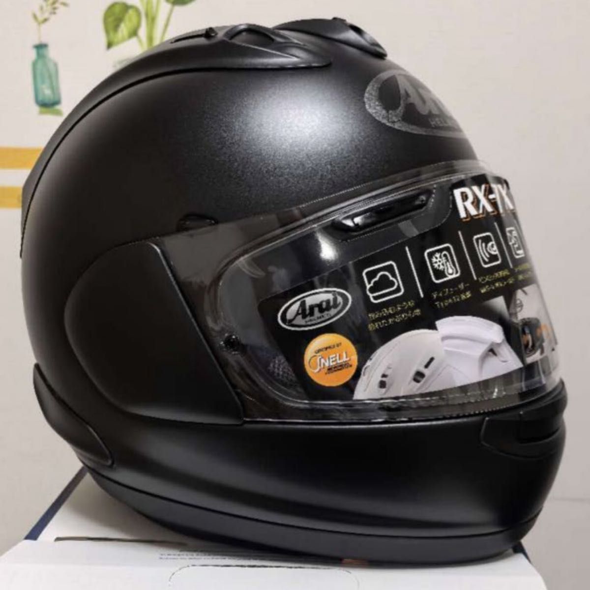 ARAI アライ RX-7X フルフェイスヘルメット フラットブラック ARAI アライ RX-7X フルフェイスヘルメット フラットブラック