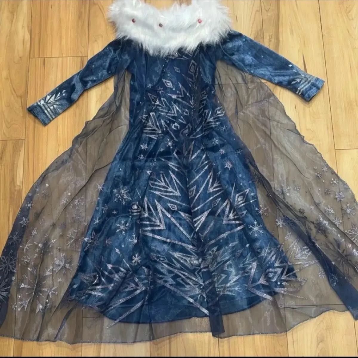新品 アナ雪 家族の思い出 エルサ ドレス ワンピース ディズニー 新品 アナ雪 家族の思い出 エルサ ドレス ワンピース ディズニー