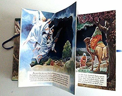 The Christmas Story (Peepshow Books) английский язык / твердый книжка / книга с картинками для маленьких /me Lee go- Land книга с картинками / Рождество / сырой ./ орнамент / интерьер 