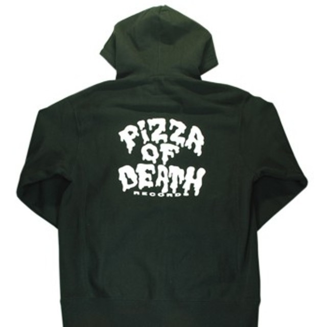 黒M即決pizza of deathパーカーken yokoyama Hi-standard mwamハイスタwanima airjamピザオブデスBRAHMANホルモン 10-FEET THE BONEZ RIZE_画像4